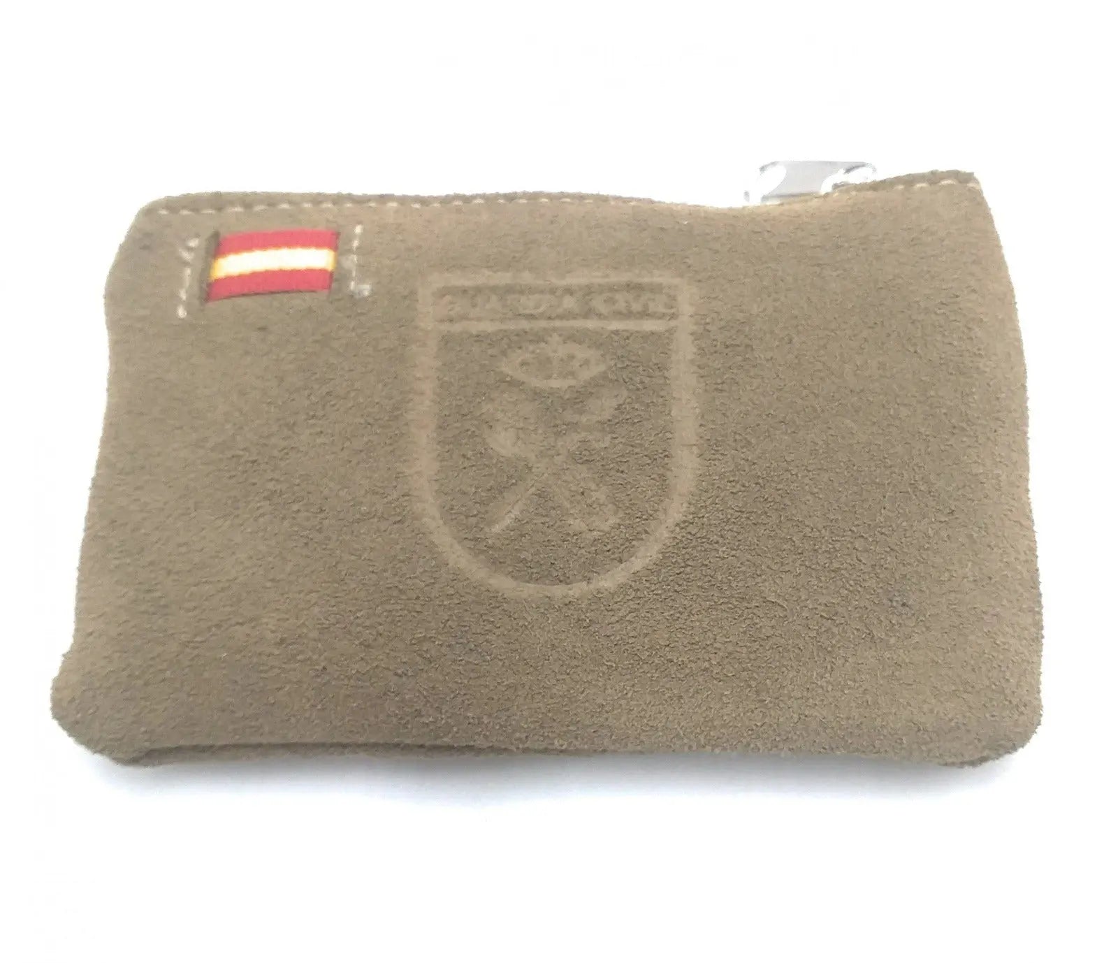 Comprar Monedero Guardia Civil serraje camel Bandera España La Flamenca de Borgoña Patricia Muñoz VOX