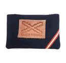 Comprar Monedero tela azul Cruz de Borgoña Bandera España La Flamenca de Borgoña Patricia Muñoz VOX