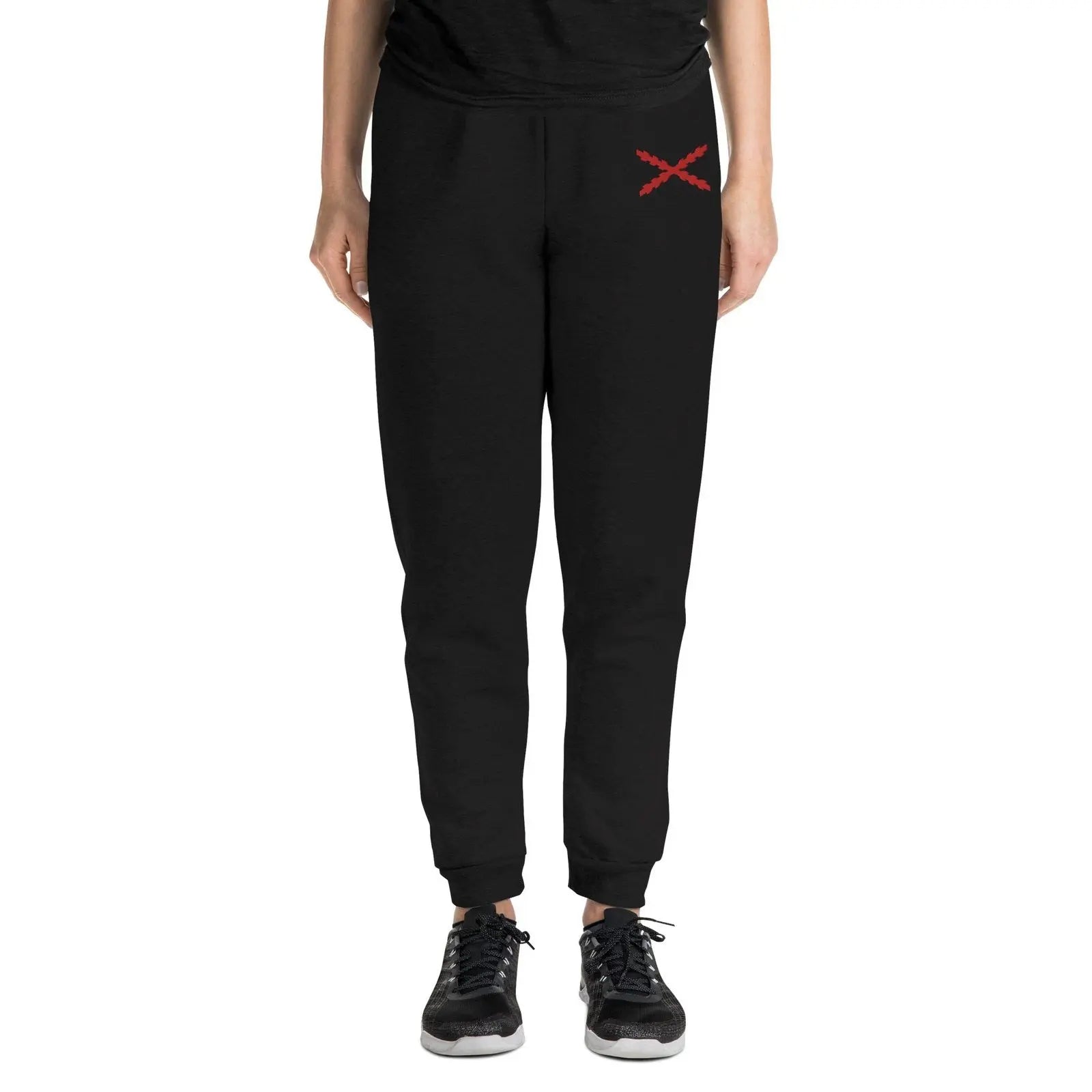 Comprar Pantalón Cruz de Borgoña jogger deportivo unisex Bandera España La Flamenca de Borgoña Patricia Muñoz VOX