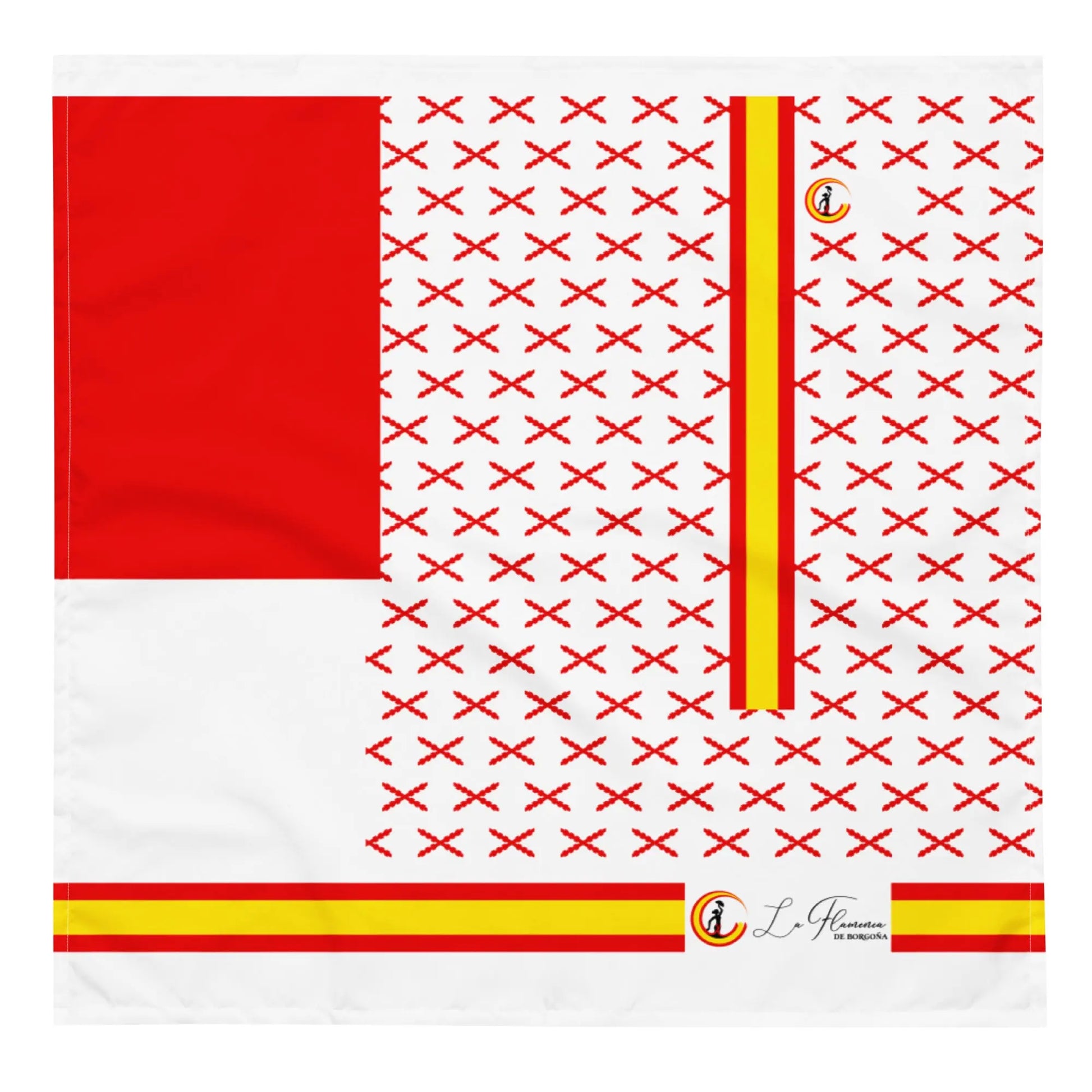 Comprar Pañuelo Bandera España Bandera España La Flamenca de Borgoña Patricia Muñoz VOX