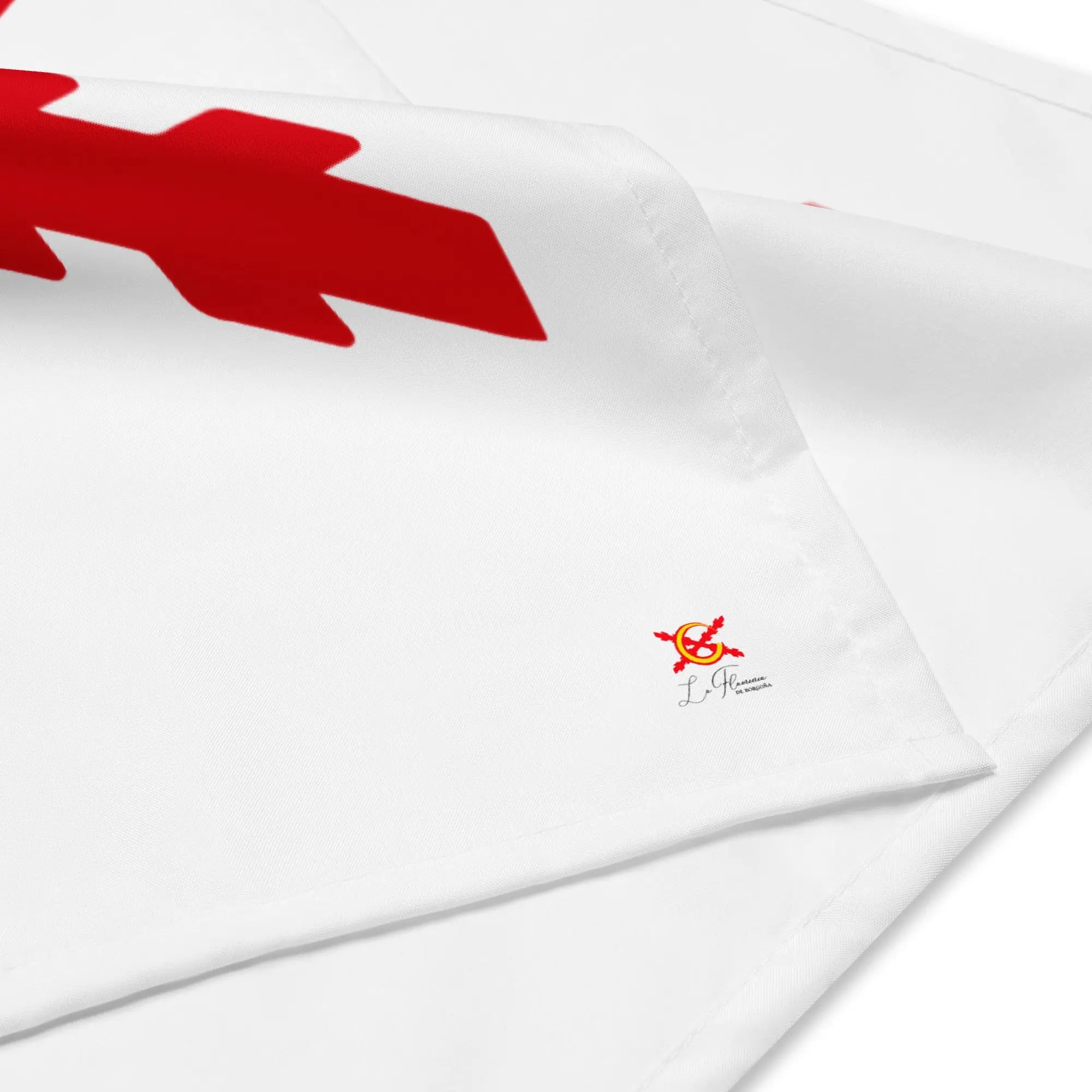 Comprar Pañuelo Cruz de Borgoña Bandera España La Flamenca de Borgoña Patricia Muñoz VOX