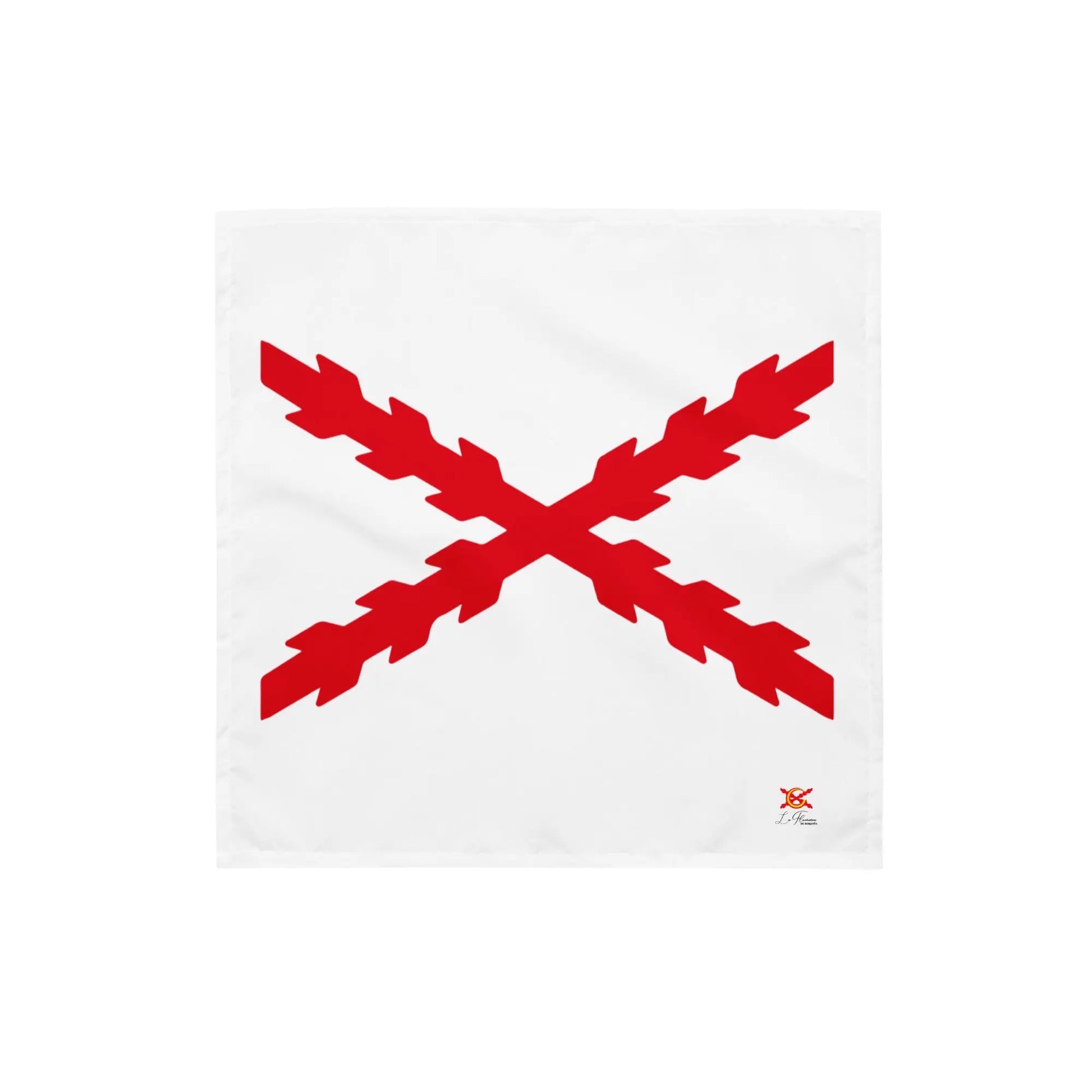 Comprar Pañuelo Cruz de Borgoña Bandera España La Flamenca de Borgoña Patricia Muñoz VOX