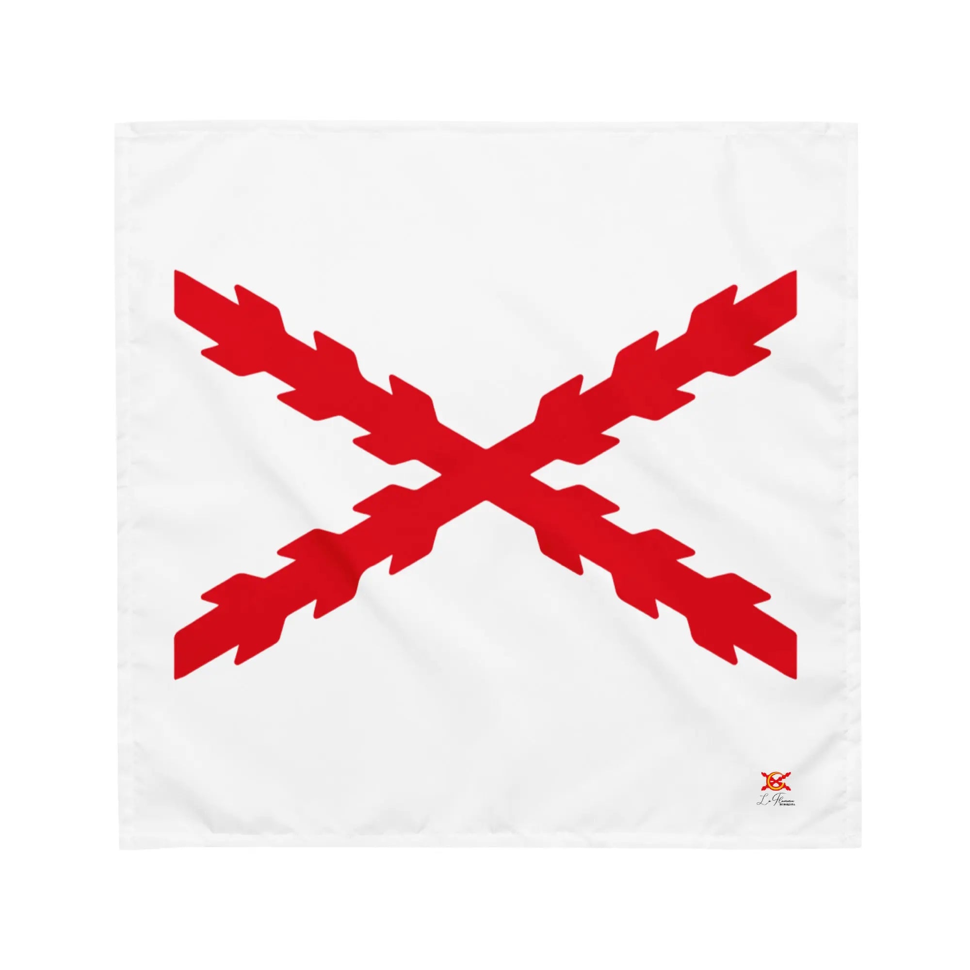Comprar Pañuelo Cruz de Borgoña Bandera España La Flamenca de Borgoña Patricia Muñoz VOX