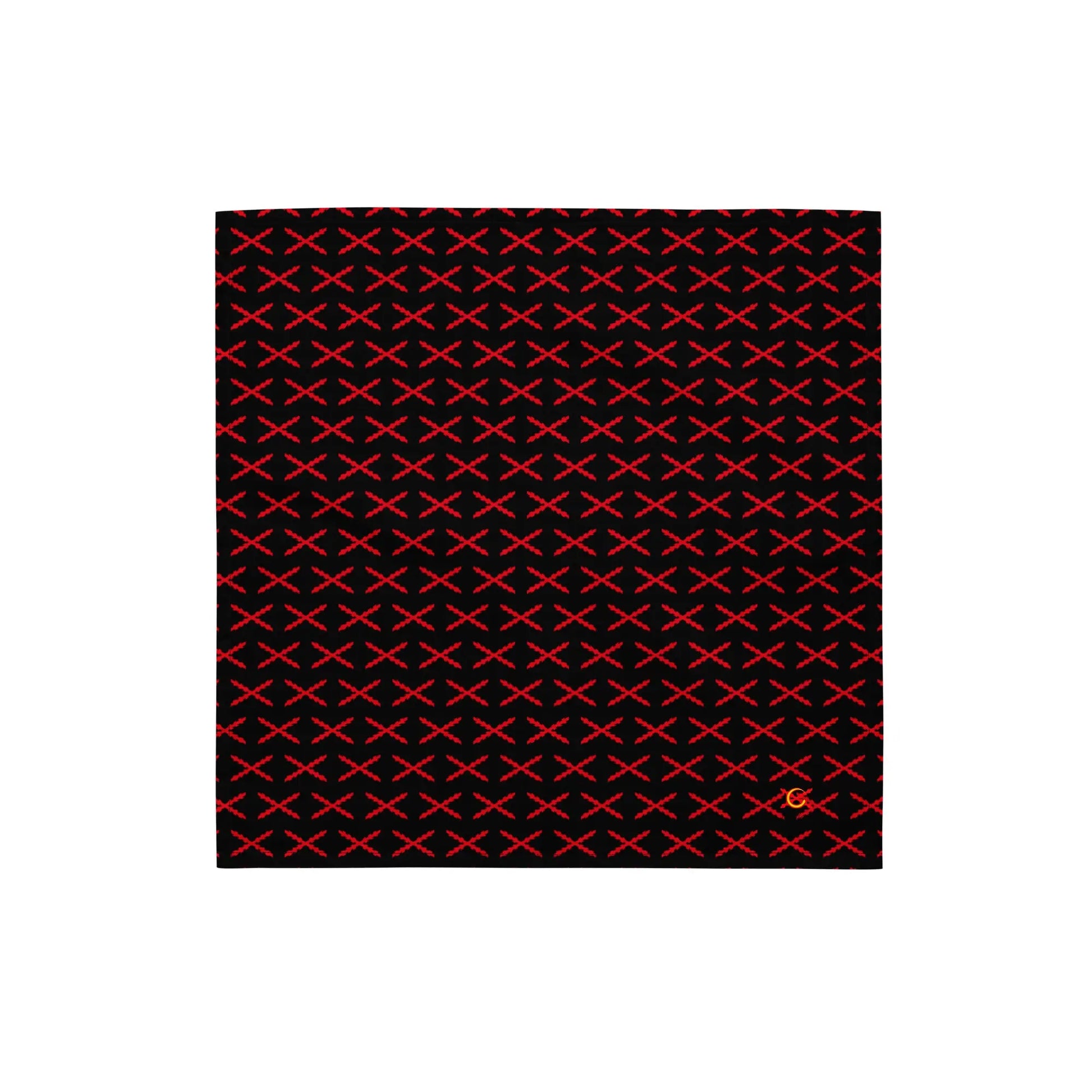 Comprar Pañuelo Cruz de Borgoña negro Bandera España La Flamenca de Borgoña Patricia Muñoz VOX