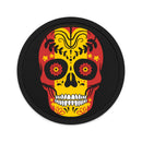Parche bordado Calavera de España La Flamenca de Borgoña Patricia Muñoz VOX