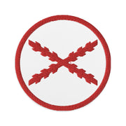 Comprar Parche bordado Cruz de Borgoña Bandera España La Flamenca de Borgoña Patricia Muñoz VOX