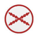 Parche bordado Cruz de Borgoña La Flamenca de Borgoña Patricia Muñoz VOX