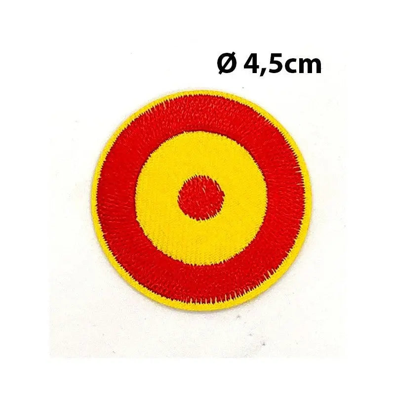 Comprar Parche bordado termo adhesivo Escarapela Bandera de España Bandera España La Flamenca de Borgoña Patricia Muñoz VOX