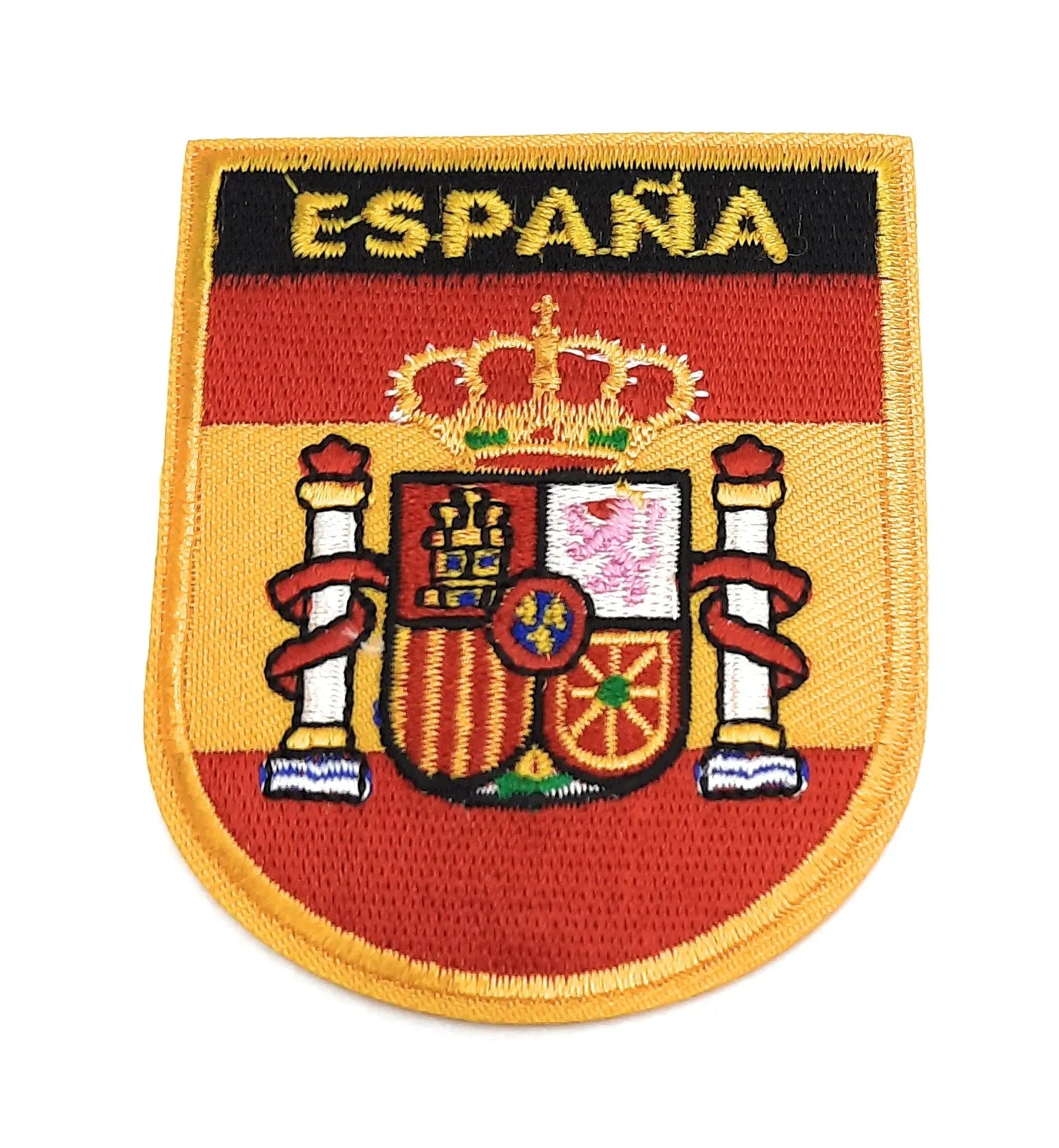 Comprar Parche bordado termo adhesivo Escudo Bandera de España Bandera España La Flamenca de Borgoña Patricia Muñoz VOX