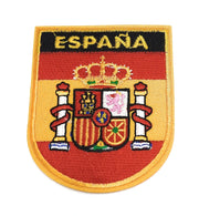 Comprar Parche bordado termo adhesivo Escudo Bandera de España Bandera España La Flamenca de Borgoña Patricia Muñoz VOX