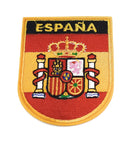 Comprar Parche bordado termo adhesivo Escudo Bandera de España Bandera España La Flamenca de Borgoña Patricia Muñoz VOX