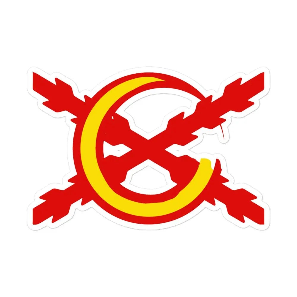 Comprar Pegatina Logo La Flamenca de Borgoña antiburbujas Bandera España La Flamenca de Borgoña Patricia Muñoz VOX