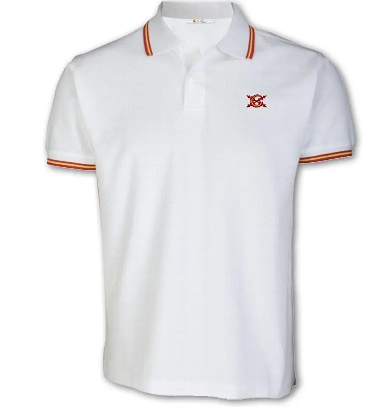 Comprar Polo España hombre Bandera España La Flamenca de Borgoña Patricia Muñoz VOX