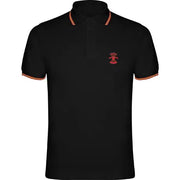 Comprar Polo Falange Bandera España negro hombre Bandera España La Flamenca de Borgoña Patricia Muñoz VOX