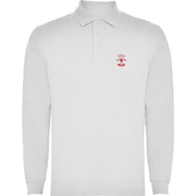 Comprar Polo Falange blanco manga larga hombre Bandera España La Flamenca de Borgoña Patricia Muñoz VOX