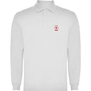 Comprar Polo Falange blanco manga larga hombre Bandera España La Flamenca de Borgoña Patricia Muñoz VOX