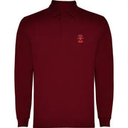 Comprar Polo Falange granate manga larga hombre Bandera España La Flamenca de Borgoña Patricia Muñoz VOX