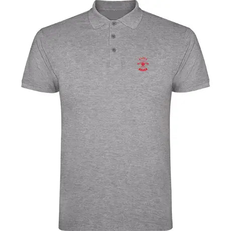 Comprar Polo Falange gris hombre Bandera España La Flamenca de Borgoña Patricia Muñoz VOX