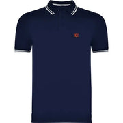 Comprar Polo azul piqué línea blanca hombre Bandera España La Flamenca de Borgoña Patricia Muñoz VOX