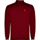 Comprar Polo España granate manga larga hombre Bandera España La Flamenca de Borgoña Patricia Muñoz VOX