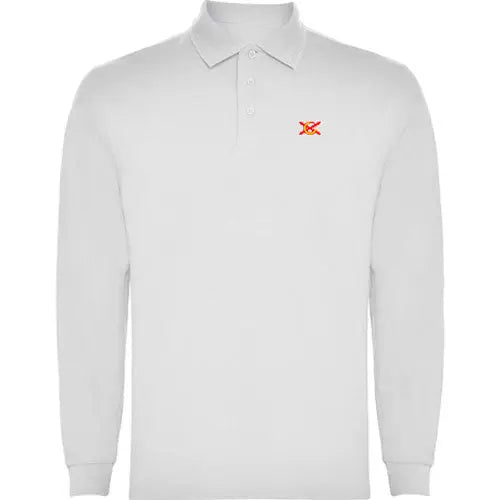 Comprar Polo Bandera España manga larga infantil - Talla 3, 5, 9 y 11. OFERTA Bandera España La Flamenca de Borgoña Patricia Muñoz VOX