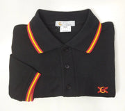 Comprar Polo negro España hombre Bandera España La Flamenca de Borgoña Patricia Muñoz VOX