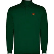 Comprar Polo Bandera España verde manga larga hombre Bandera España La Flamenca de Borgoña Patricia Muñoz VOX