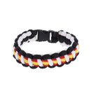 Comprar Pulsera BRIPAC paracord España Bandera España La Flamenca de Borgoña Patricia Muñoz VOX