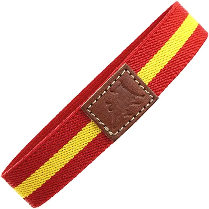 Comprar Pulsera Bandera España y Toro elástica Bandera España La Flamenca de Borgoña Patricia Muñoz VOX