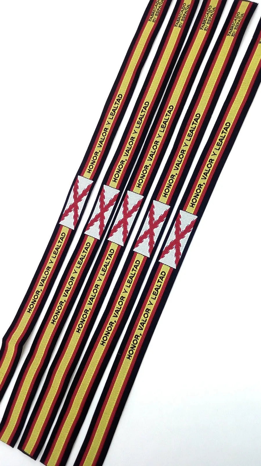 Comprar Pulsera Cruz de Borgoña "Honor, valor y lealtad" Bandera España La Flamenca de Borgoña Patricia Muñoz VOX