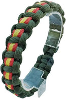 Comprar Pulsera Guardia Civil paracord bandera de España Bandera España La Flamenca de Borgoña Patricia Muñoz VOX