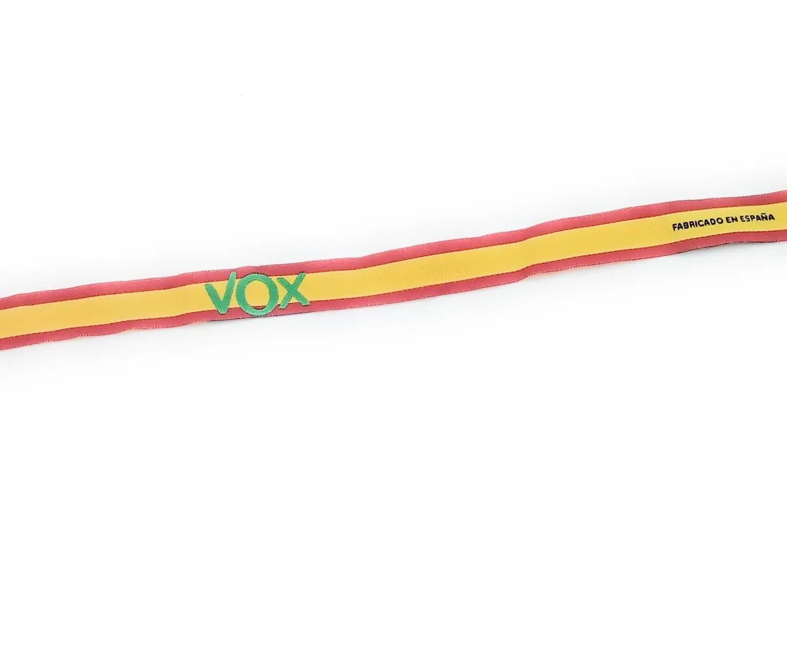 Comprar Pulsera VOX Bandera España tela Bandera España La Flamenca de Borgoña Patricia Muñoz VOX