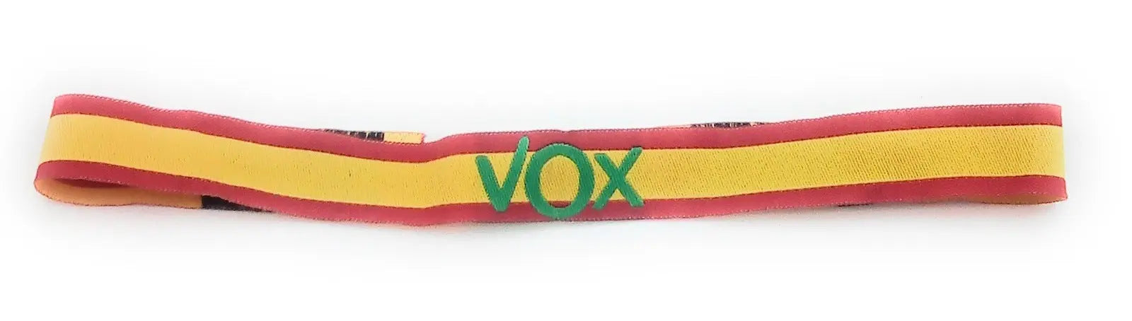 Comprar Pulsera VOX Bandera España tela Bandera España La Flamenca de Borgoña Patricia Muñoz VOX