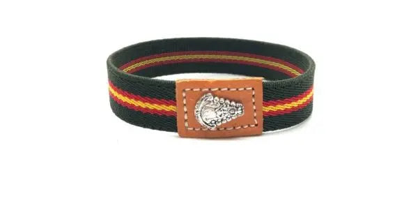 Comprar Pulsera Virgen del Rocío bandera España Bandera España La Flamenca de Borgoña Patricia Muñoz VOX