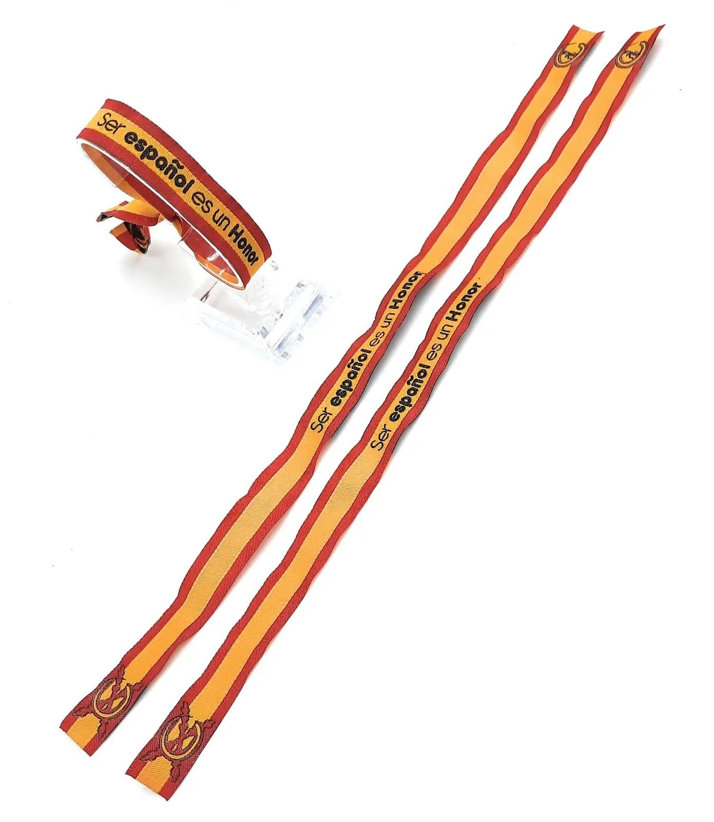 Comprar Pulsera de España "Ser español es un honor" Bandera España La Flamenca de Borgoña Patricia Muñoz VOX