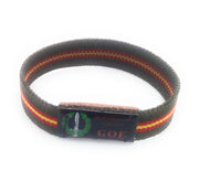 Comprar Pulsera elástica Bandera España GOE verde Bandera España La Flamenca de Borgoña Patricia Muñoz VOX