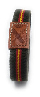 Comprar Pulsera Guardia Civil elástica bandera España verde Bandera España La Flamenca de Borgoña Patricia Muñoz VOX