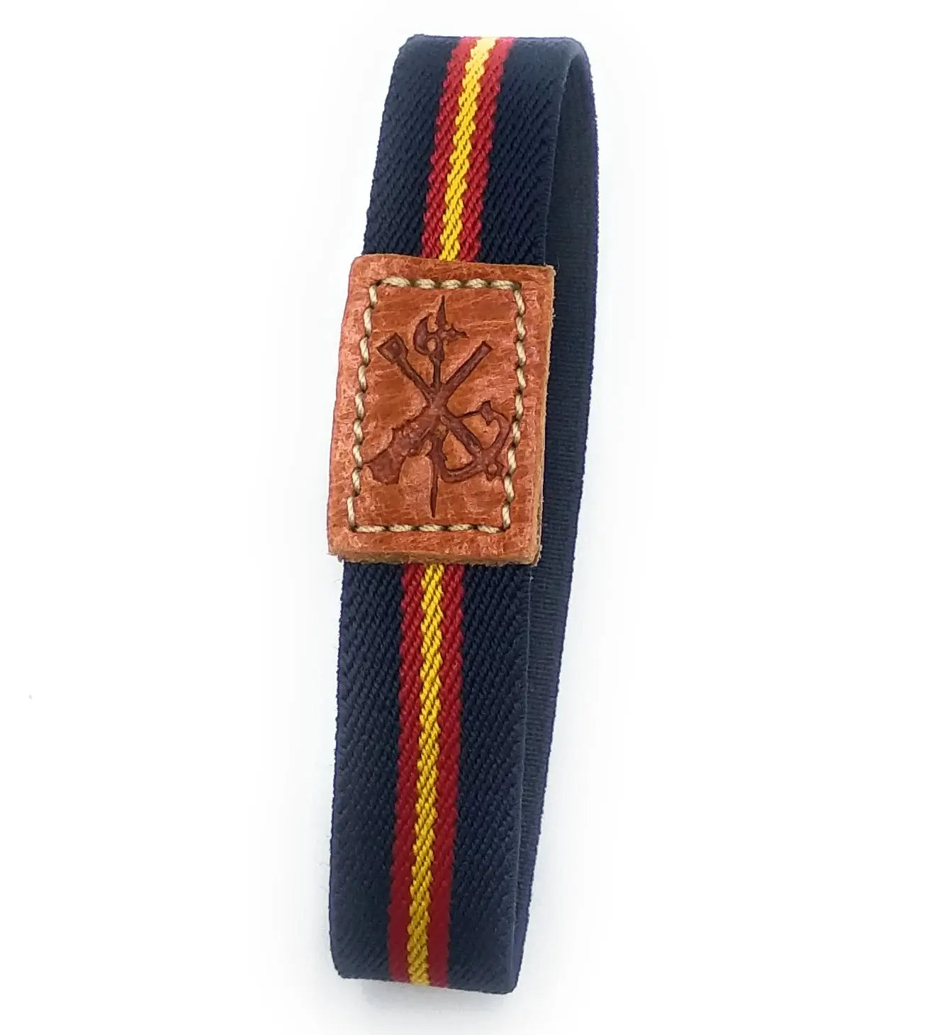 Comprar Pulsera elástica LEGIÓN bandera España azul Bandera España La Flamenca de Borgoña Patricia Muñoz VOX