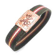 Comprar Pulsera elástica LEGIÓN bandera España verde Bandera España La Flamenca de Borgoña Patricia Muñoz VOX