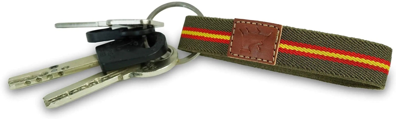 Comprar Pulsera elástica verde bandera España y Toro Bandera España La Flamenca de Borgoña Patricia Muñoz VOX