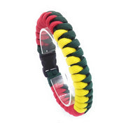 Comprar Pulsera paracord bandera España tricolor verde Guardia Civil Bandera España La Flamenca de Borgoña Patricia Muñoz VOX