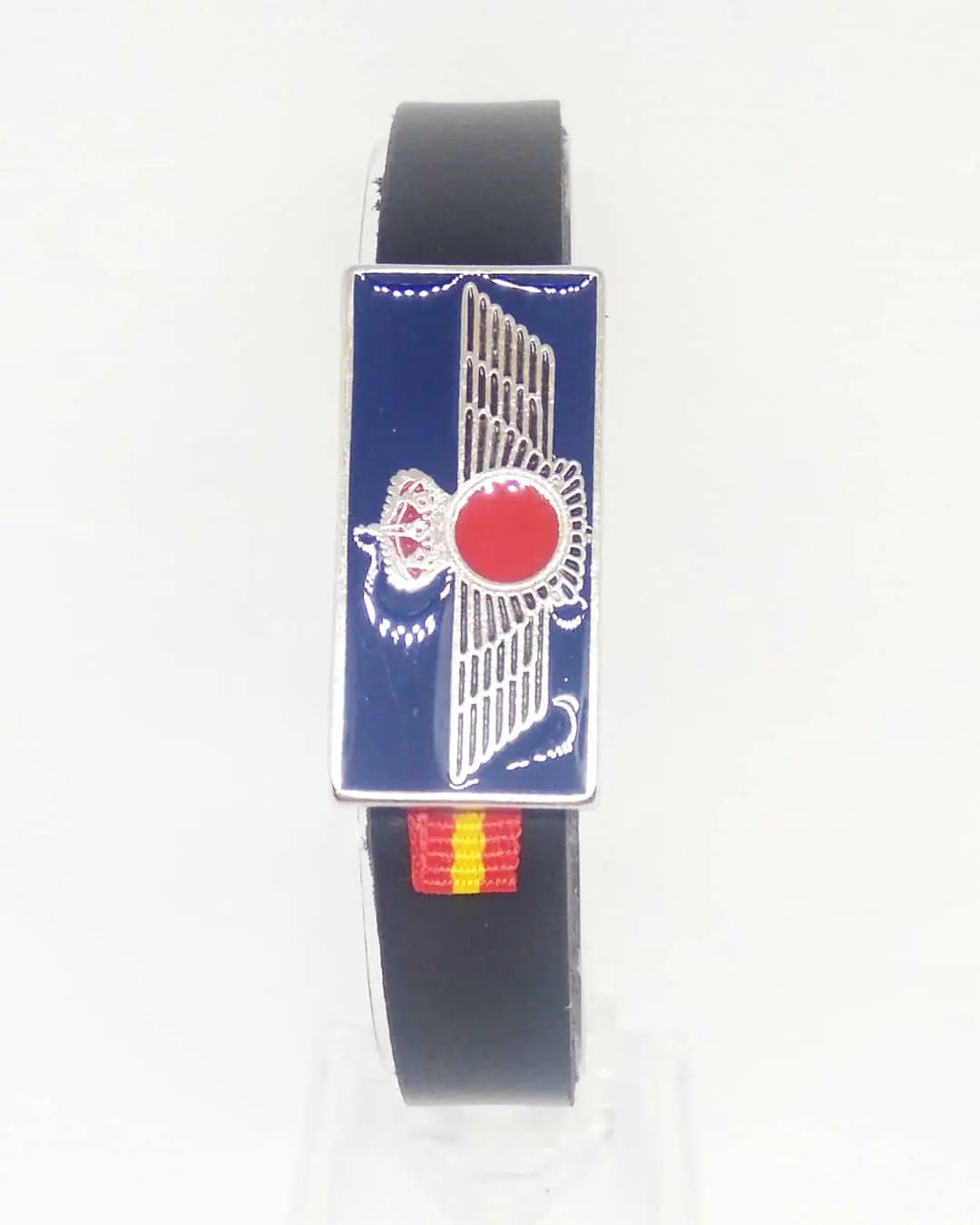 Comprar Pulsera Ejército del Aire piel Bandera España La Flamenca de Borgoña Patricia Muñoz VOX
