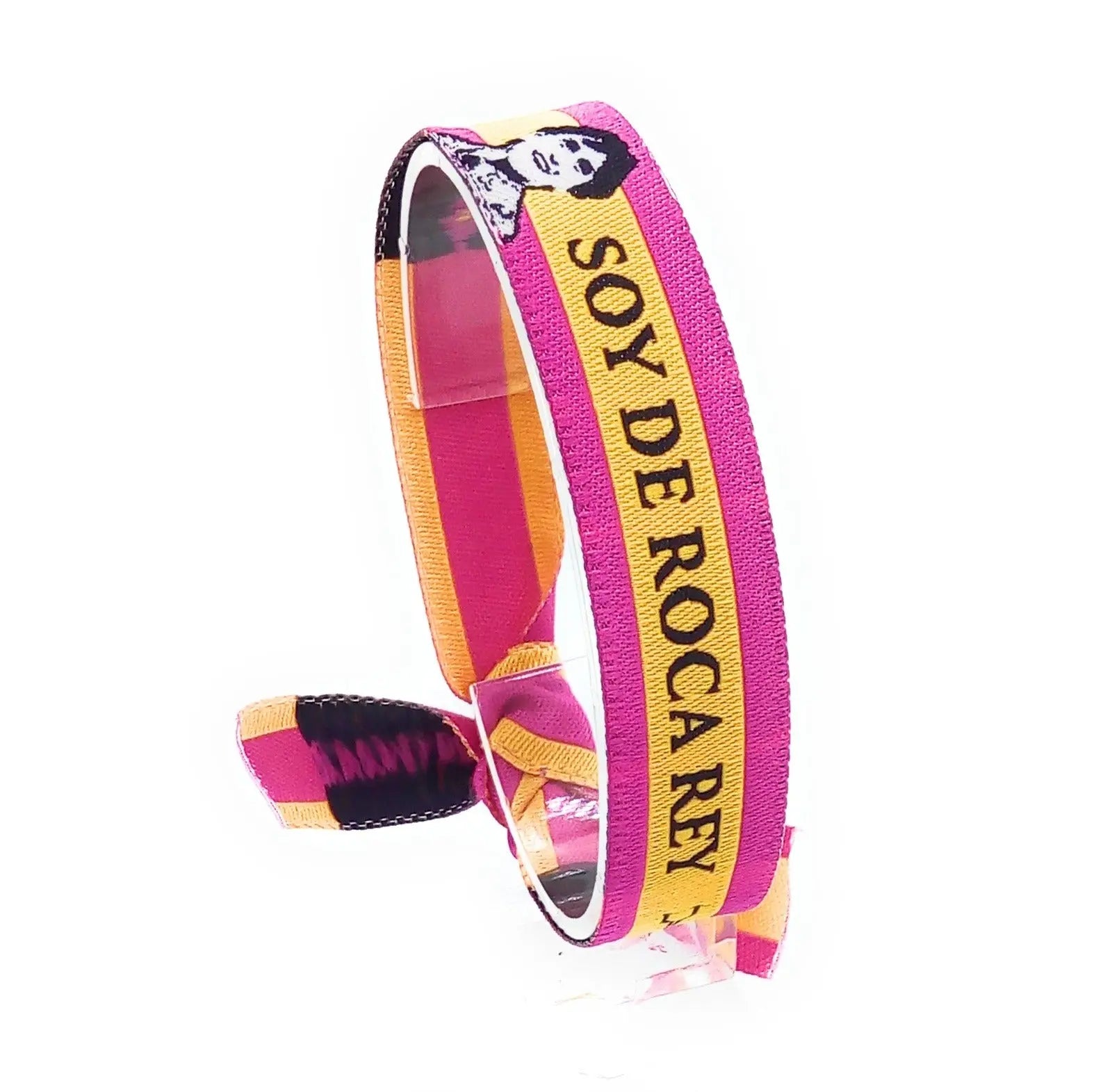 Comprar Pulsera taurina Soy de Roca Rey Bandera España Bandera España La Flamenca de Borgoña Patricia Muñoz VOX