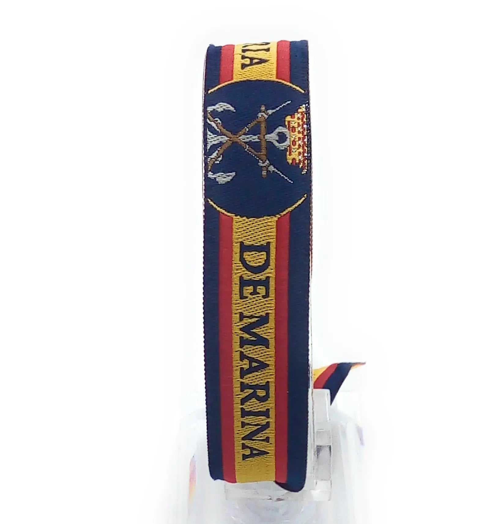 Comprar Pulsera tela Infantería de Marina bandera España Bandera España La Flamenca de Borgoña Patricia Muñoz VOX