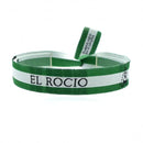 Comprar Pulsera tela Virgen del Rocío Bandera Andalucía Bandera España La Flamenca de Borgoña Patricia Muñoz VOX