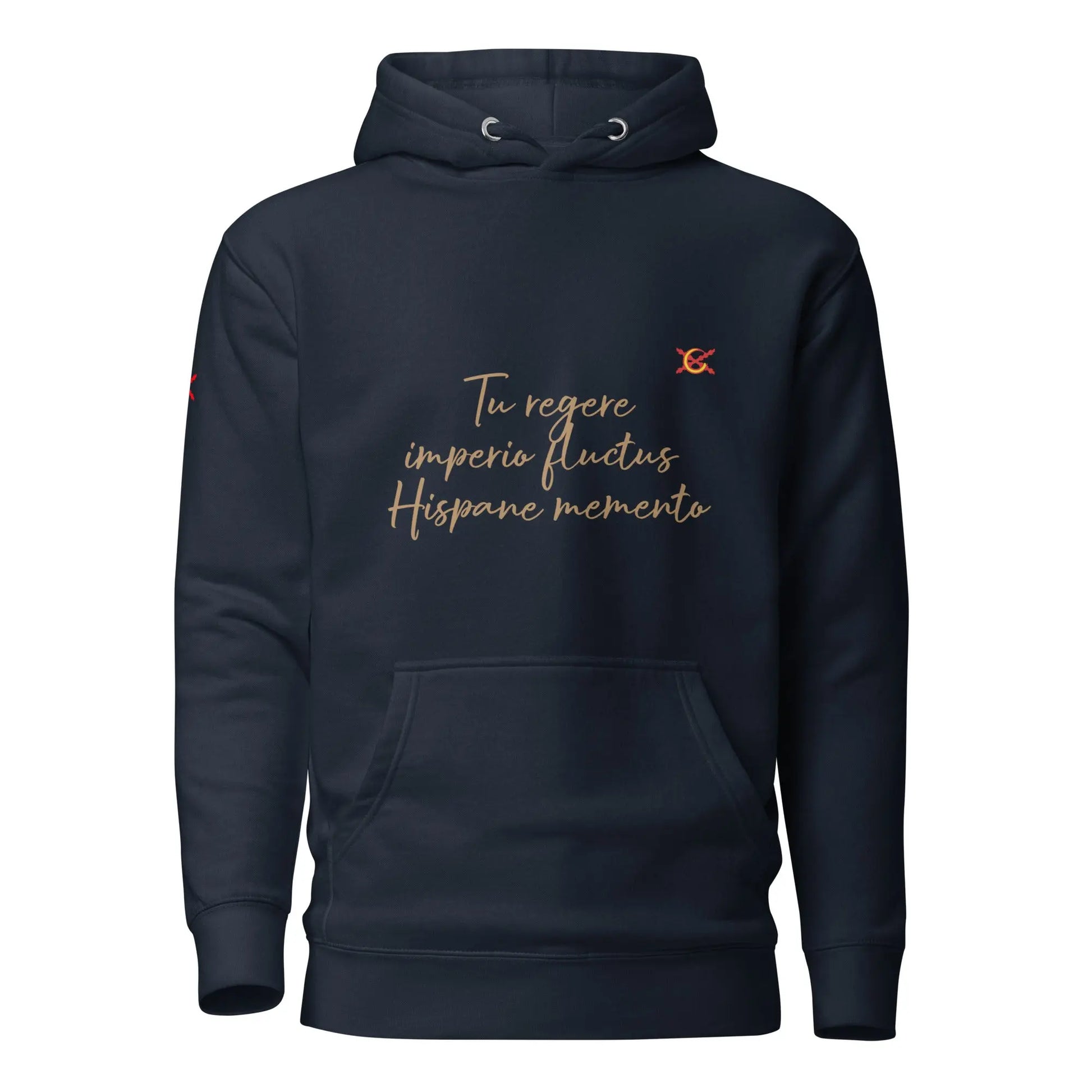 Comprar Sudadera Aspa de Borgoña capucha unisex Bandera España La Flamenca de Borgoña Patricia Muñoz VOX