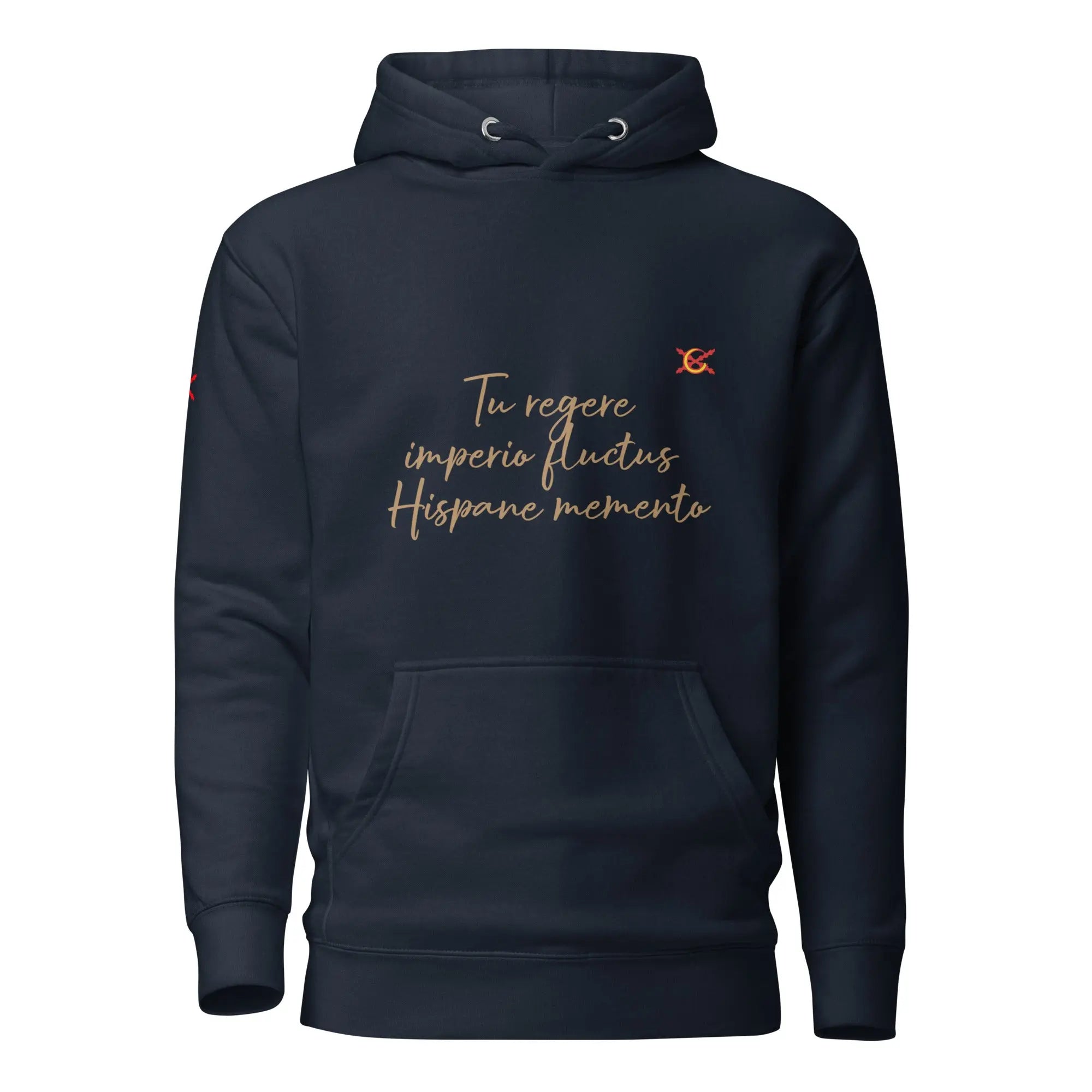 Comprar Sudadera Aspa de Borgoña capucha unisex Bandera España La Flamenca de Borgoña Patricia Muñoz VOX