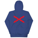 Comprar Sudadera Aspa de Borgoña capucha unisex Bandera España La Flamenca de Borgoña Patricia Muñoz VOX