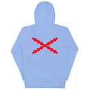 Comprar Sudadera Aspa de Borgoña capucha unisex Bandera España La Flamenca de Borgoña Patricia Muñoz VOX