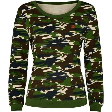 Comprar Sudadera Camuflaje Bandera España Mujer - Talla S - OFERTA Bandera España La Flamenca de Borgoña Patricia Muñoz VOX
